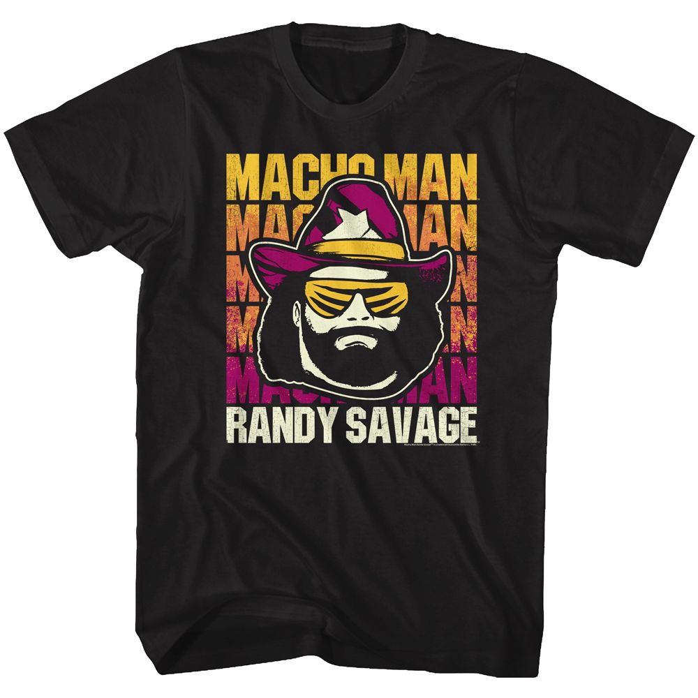 Macho Man - Randy Savage 2 - Short Sleeve - Adult - T-Shirt
