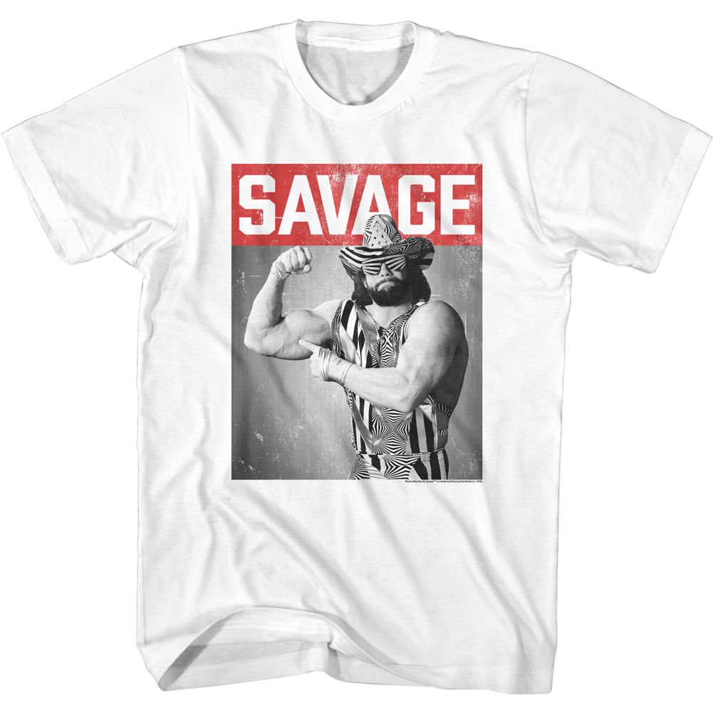 Macho Man - Savage Man - Short Sleeve - Adult - T-Shirt