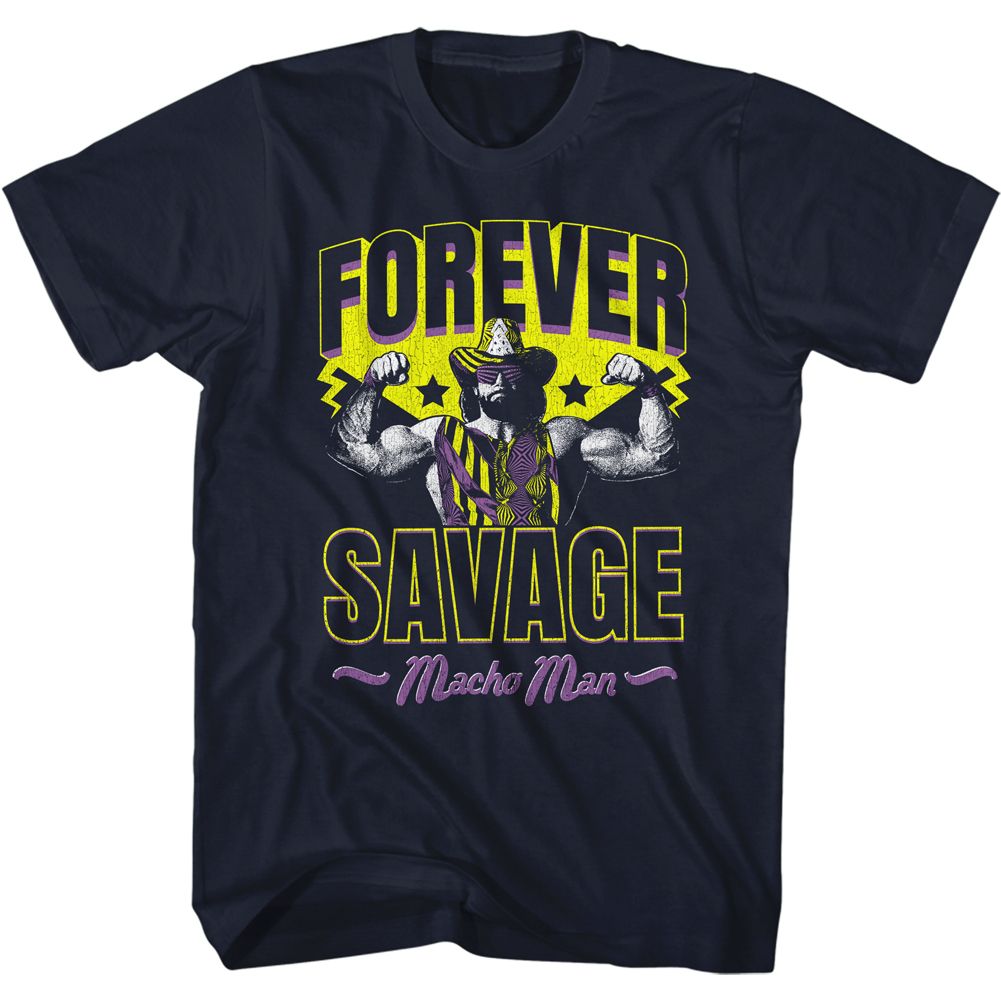 Macho Man - Forever Savage - Short Sleeve - Adult - T-Shirt