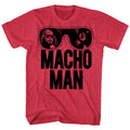 Macho Man - Ooold School 2 - Short Sleeve - Heather - Adult - T-Shirt