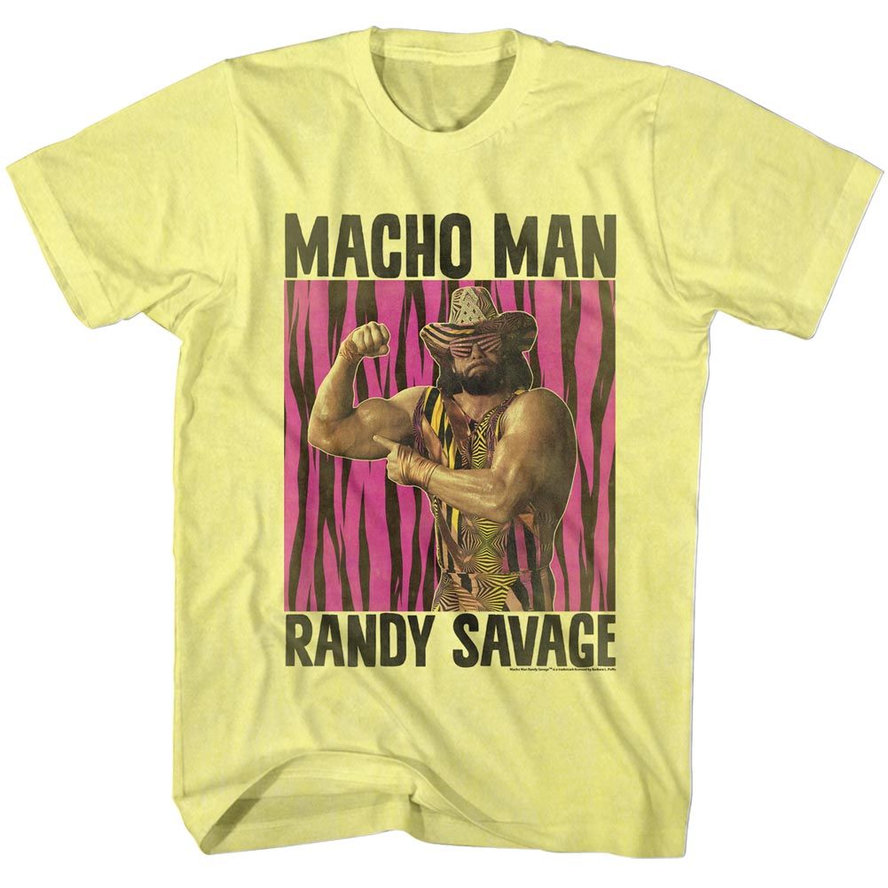 Macho Man - Randy Savage - Short Sleeve - Heather - Adult - T-Shirt