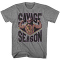 Macho Man - Savage Season - Short Sleeve - Heather - Adult - T-Shirt