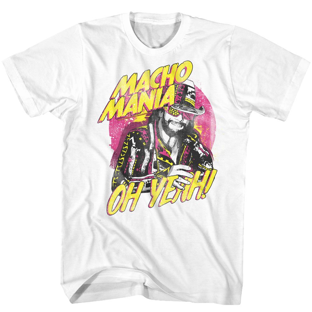 Macho Man - Macho Mania - Short Sleeve - Adult - T-Shirt