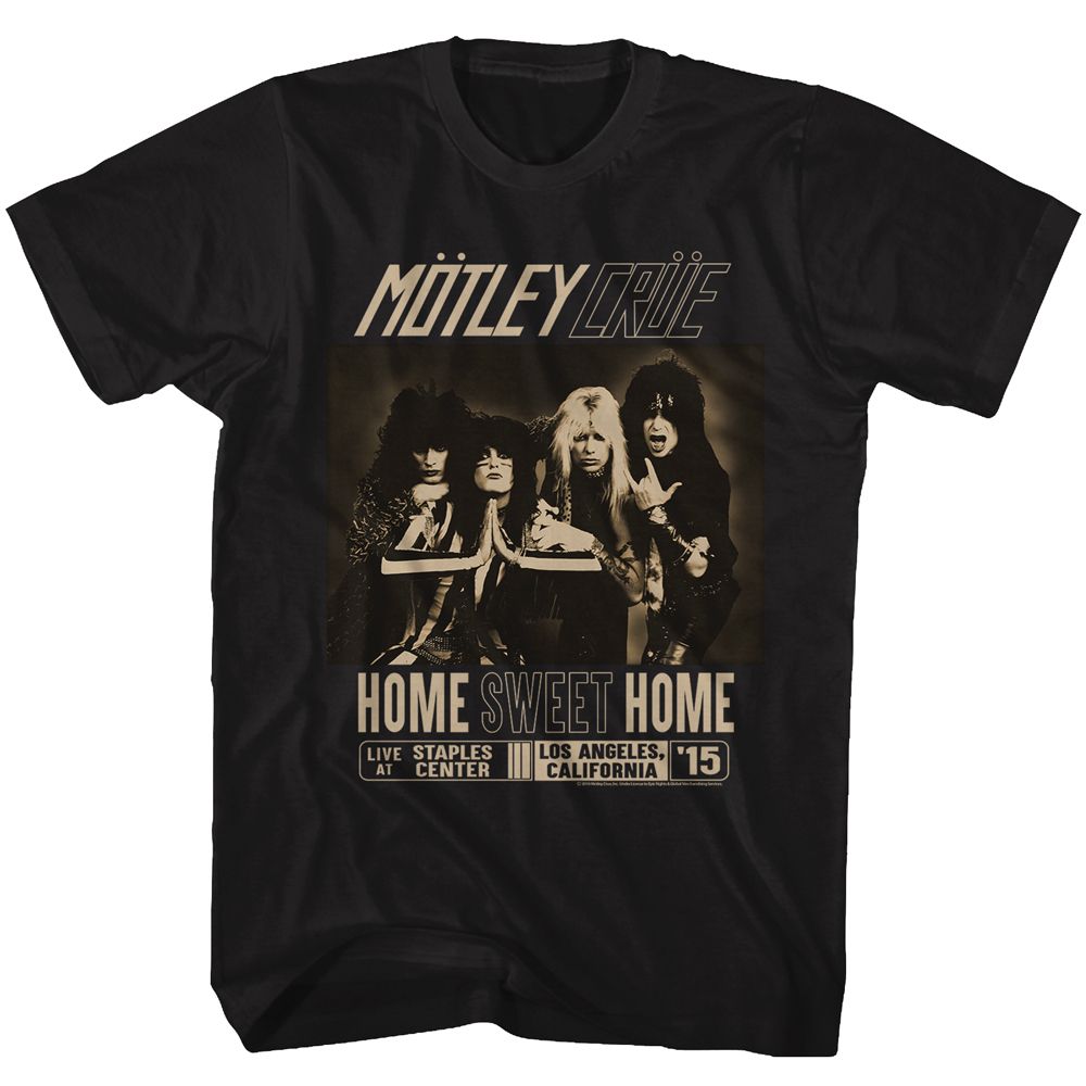 Motley Crue - Home Sweet Home - Short Sleeve - Adult - T-Shirt