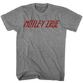 Motley Crue - Logo - Short Sleeve - Heather - Adult - T-Shirt