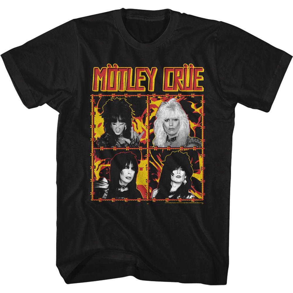 Motley Crue - Fire & Wire - Short Sleeve - Adult - T-Shirt