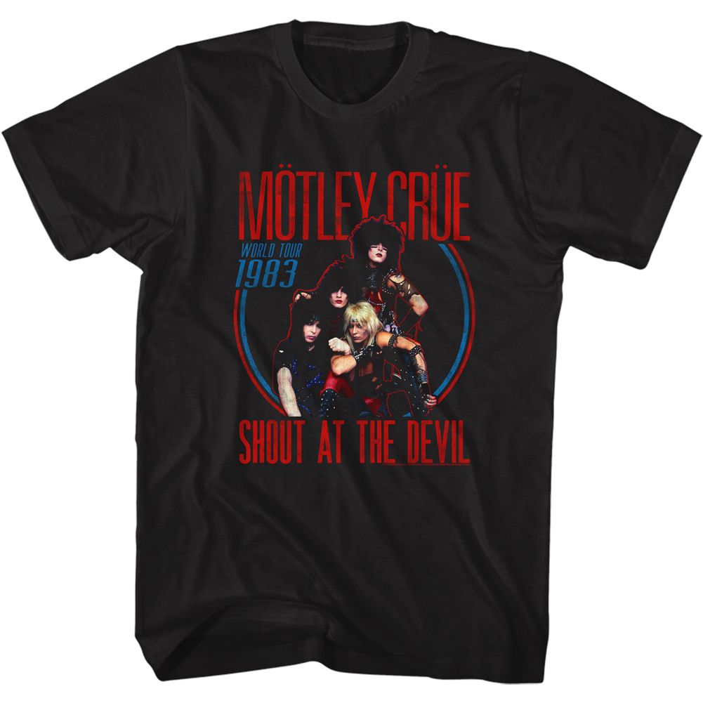 Motley Crue - 1983 - Short Sleeve - Adult - T-Shirt