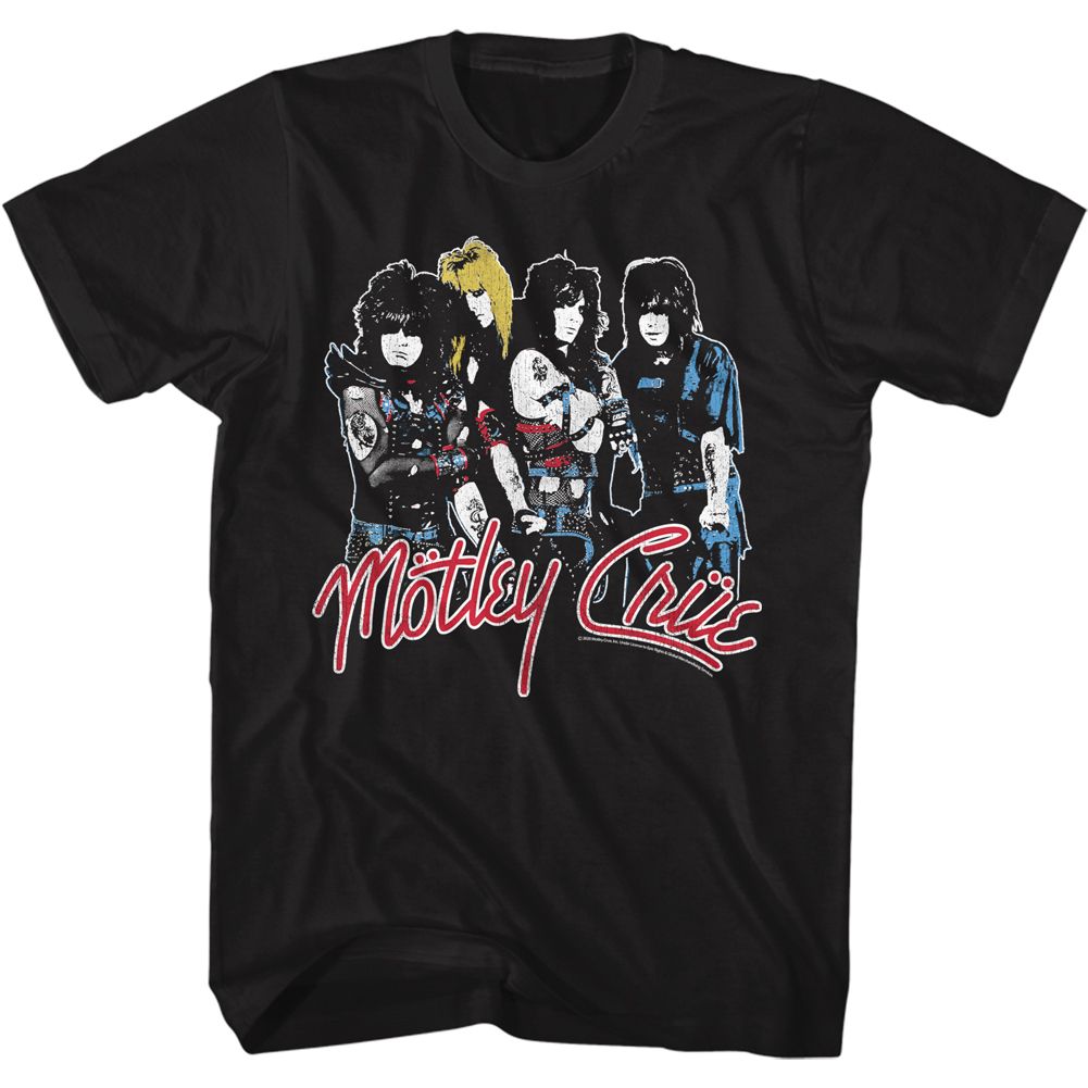 Motley Crue - Band Logo - Short Sleeve - Adult - T-Shirt