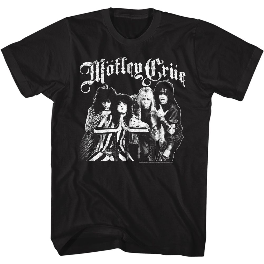 Motley Crue - Crue Crew - Short Sleeve - Adult - T-Shirt