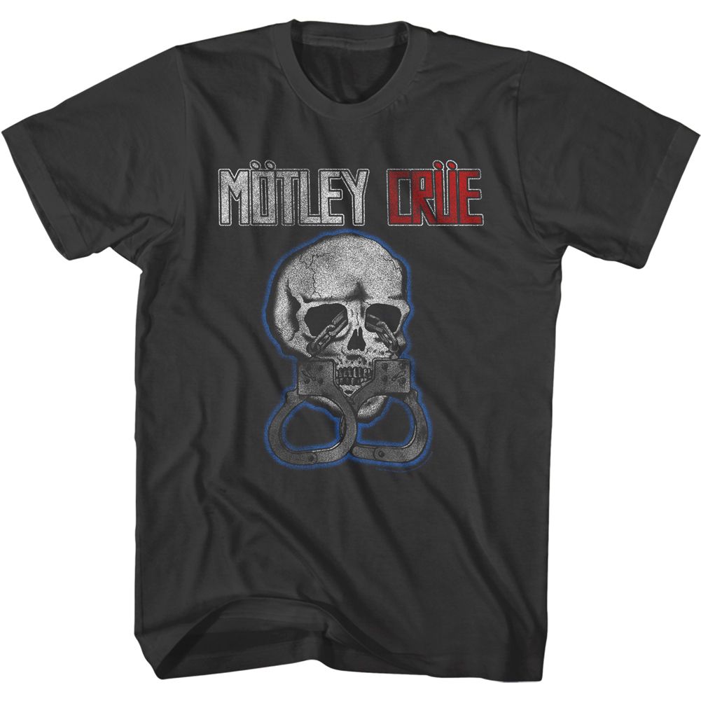 Motley Crue - Skull & Cuffs - Short Sleeve - Adult - T-Shirt