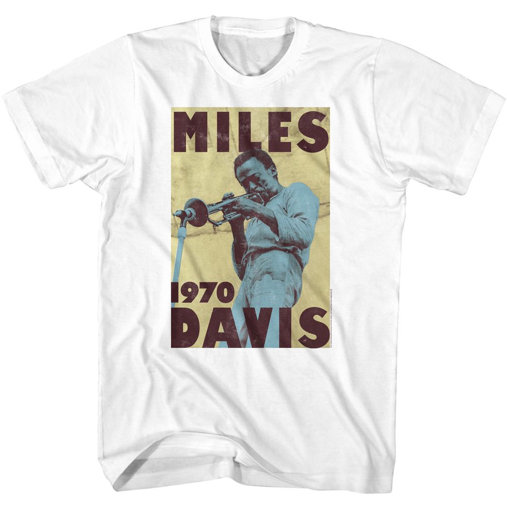 Miles Davis - Poster Y - Short Sleeve - Adult - T-Shirt
