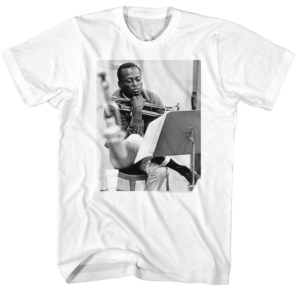 Miles Davis - Contemplative - Short Sleeve - Adult - T-Shirt