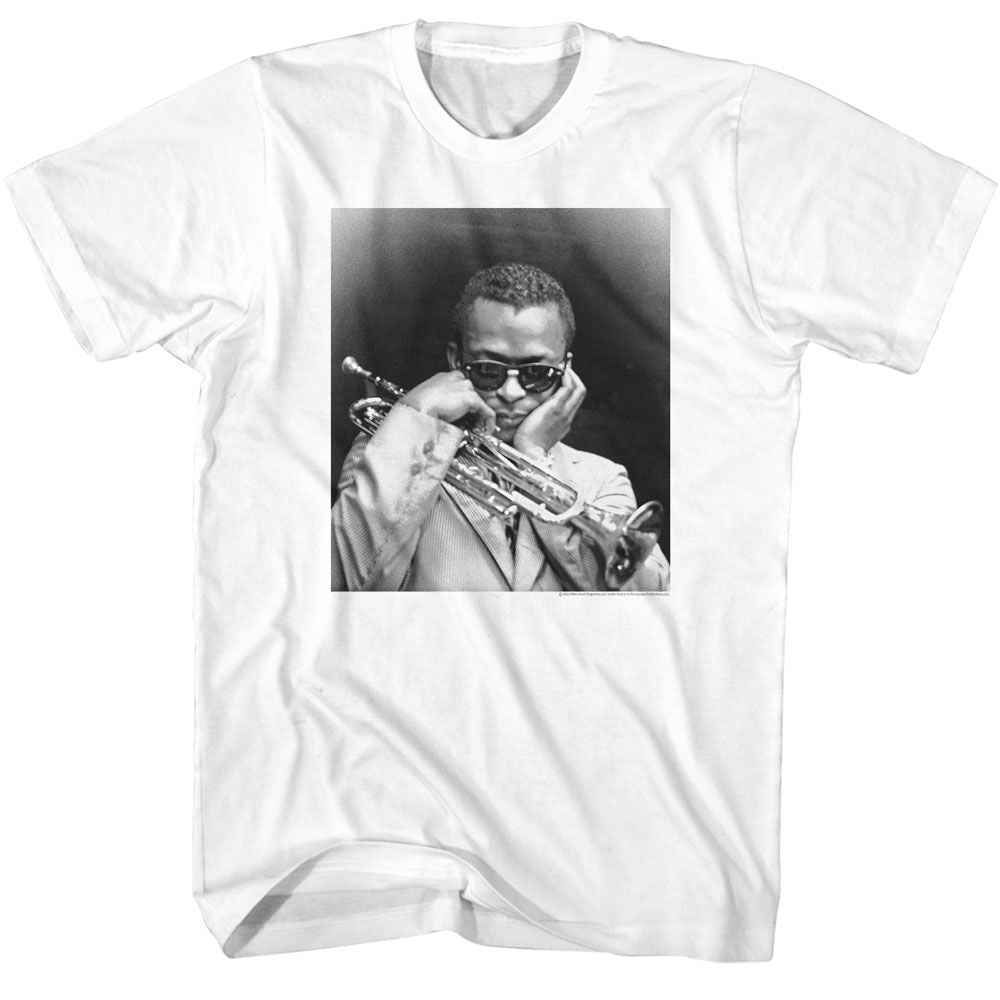 Miles Davis - Shades - Short Sleeve - Adult - T-Shirt