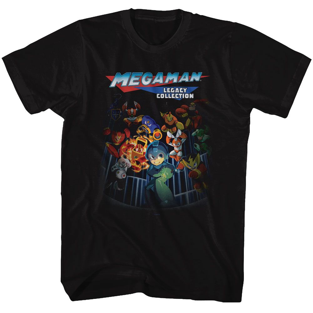 Mega Man - Legacy Collection - Short Sleeve - Adult - T-Shirt