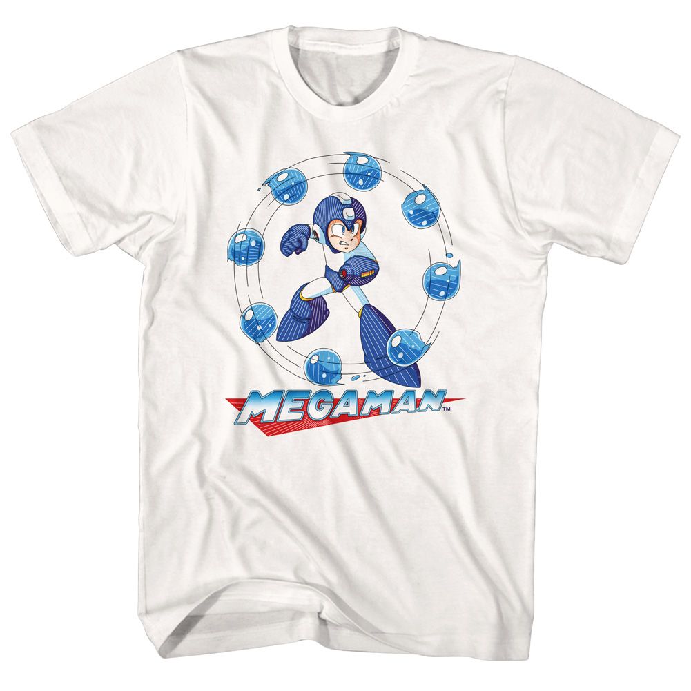 Mega Man - Water Shield - Short Sleeve - Adult - T-Shirt