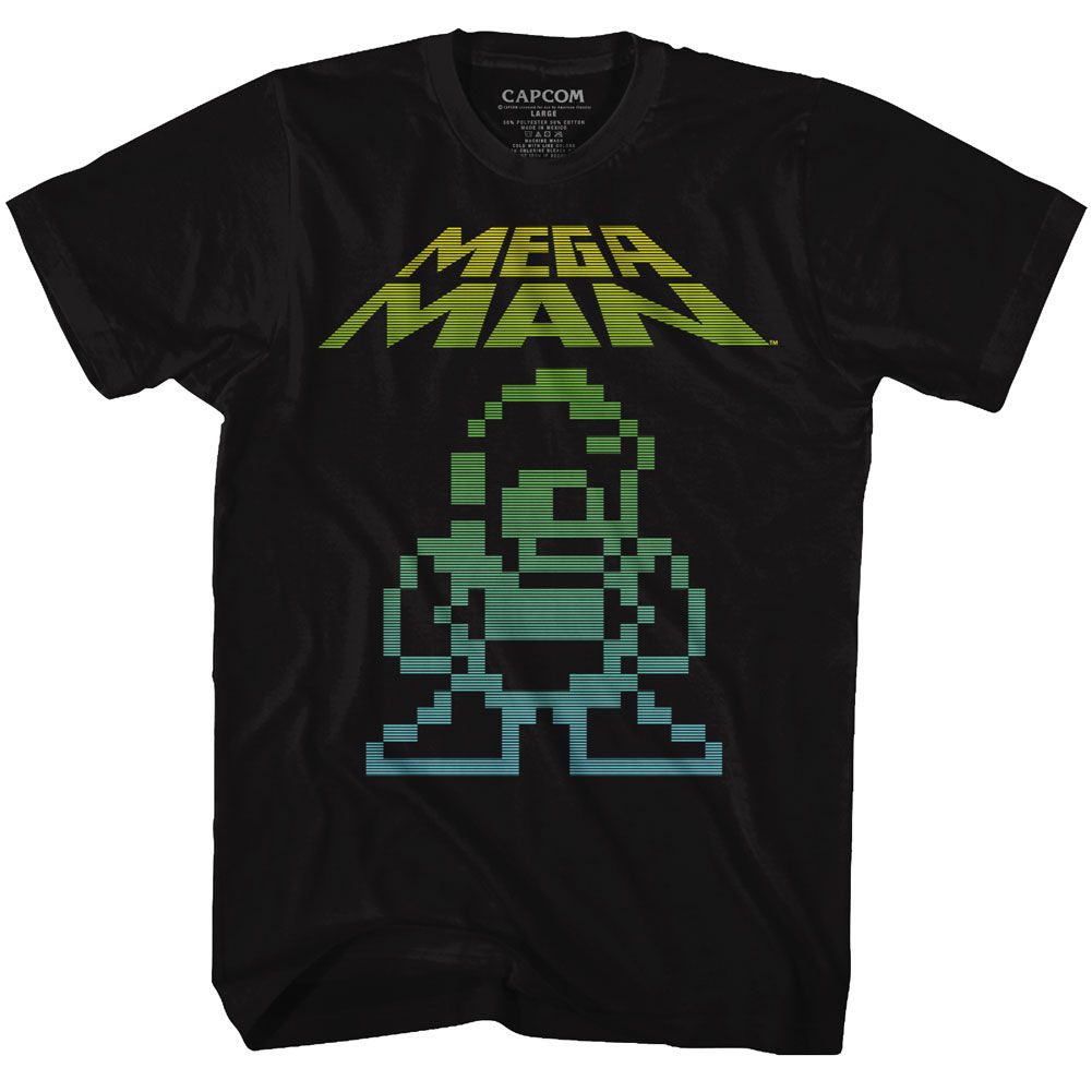 Mega Man - Mega Pixel - Short Sleeve - Adult - T-Shirt