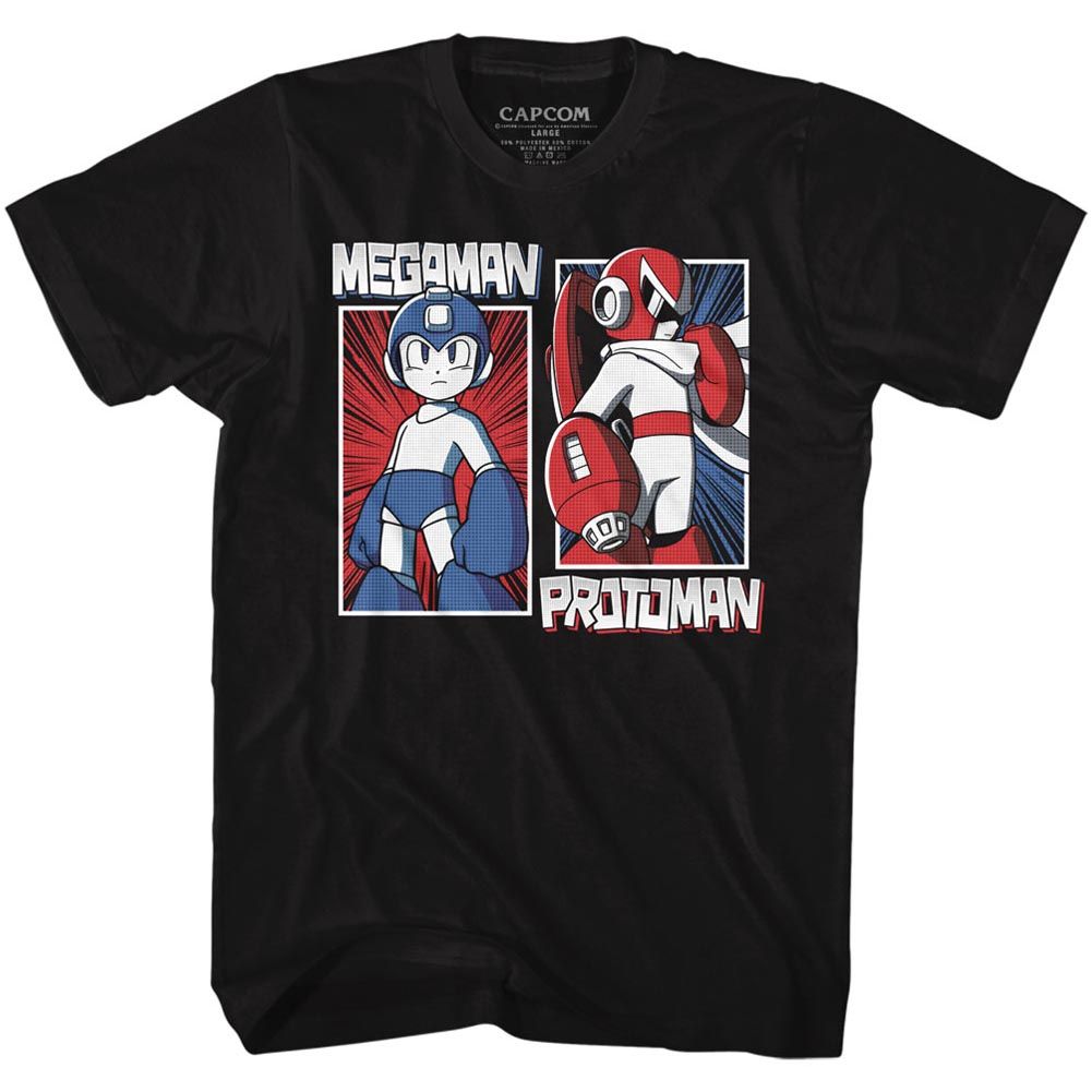 Mega Man - Rock & Blues - Short Sleeve - Adult - T-Shirt
