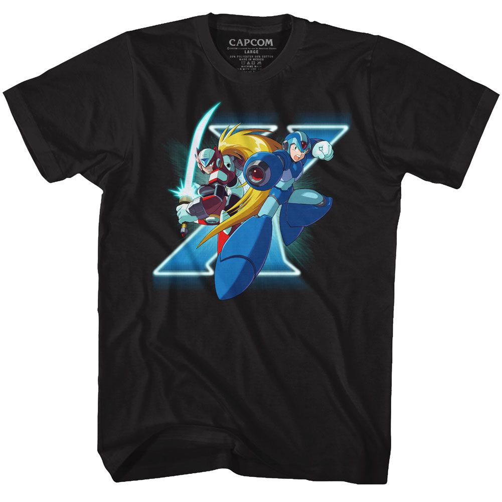 Mega Man - X & Zero - Short Sleeve - Adult - T-Shirt
