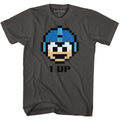 Mega Man - One Up - Short Sleeve - Adult - T-Shirt
