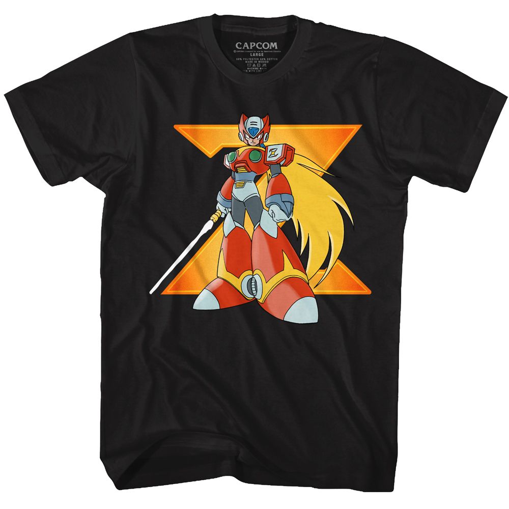 Mega Man - Big Zero - Short Sleeve - Adult - T-Shirt