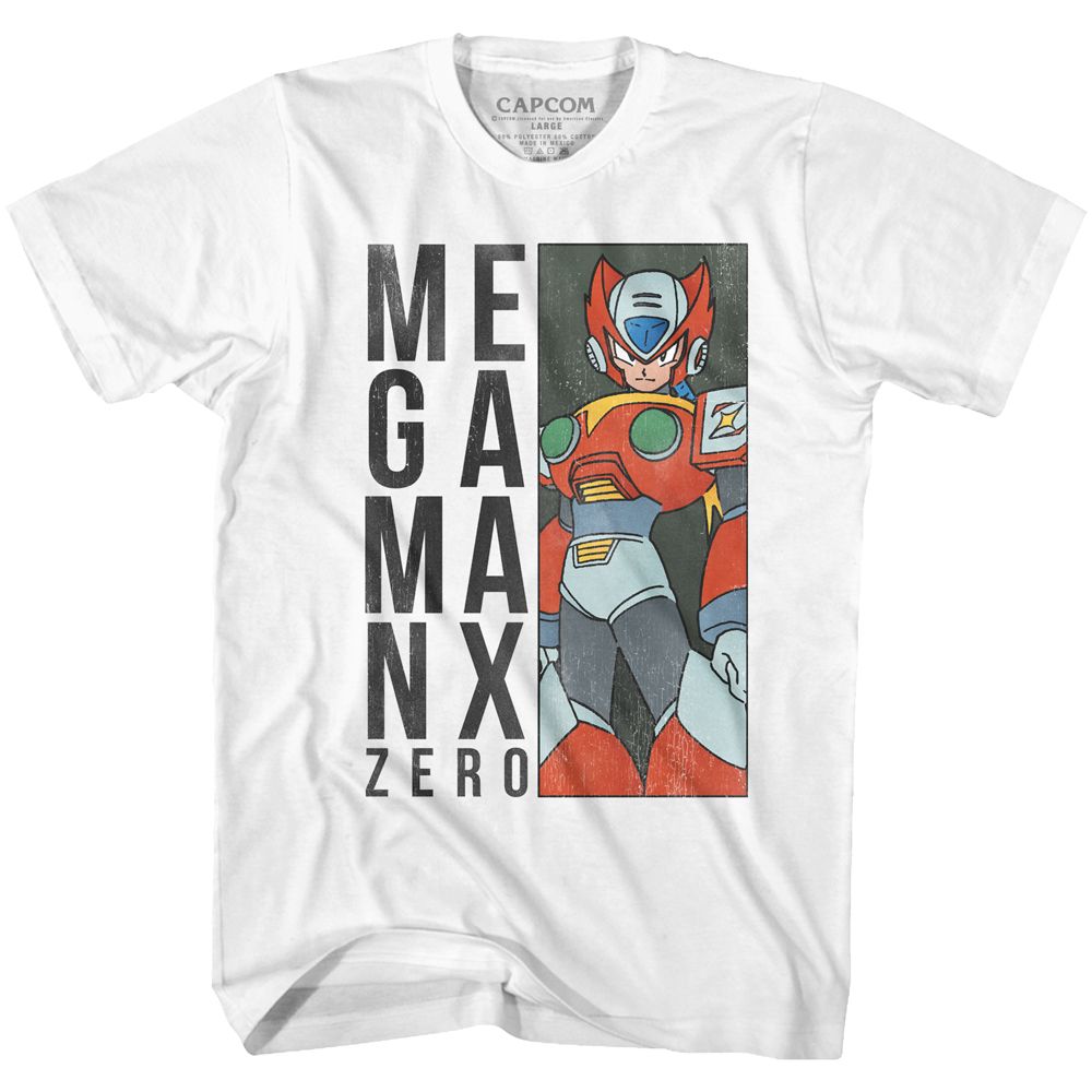 Mega Man - Zero Box - Short Sleeve - Adult - T-Shirt