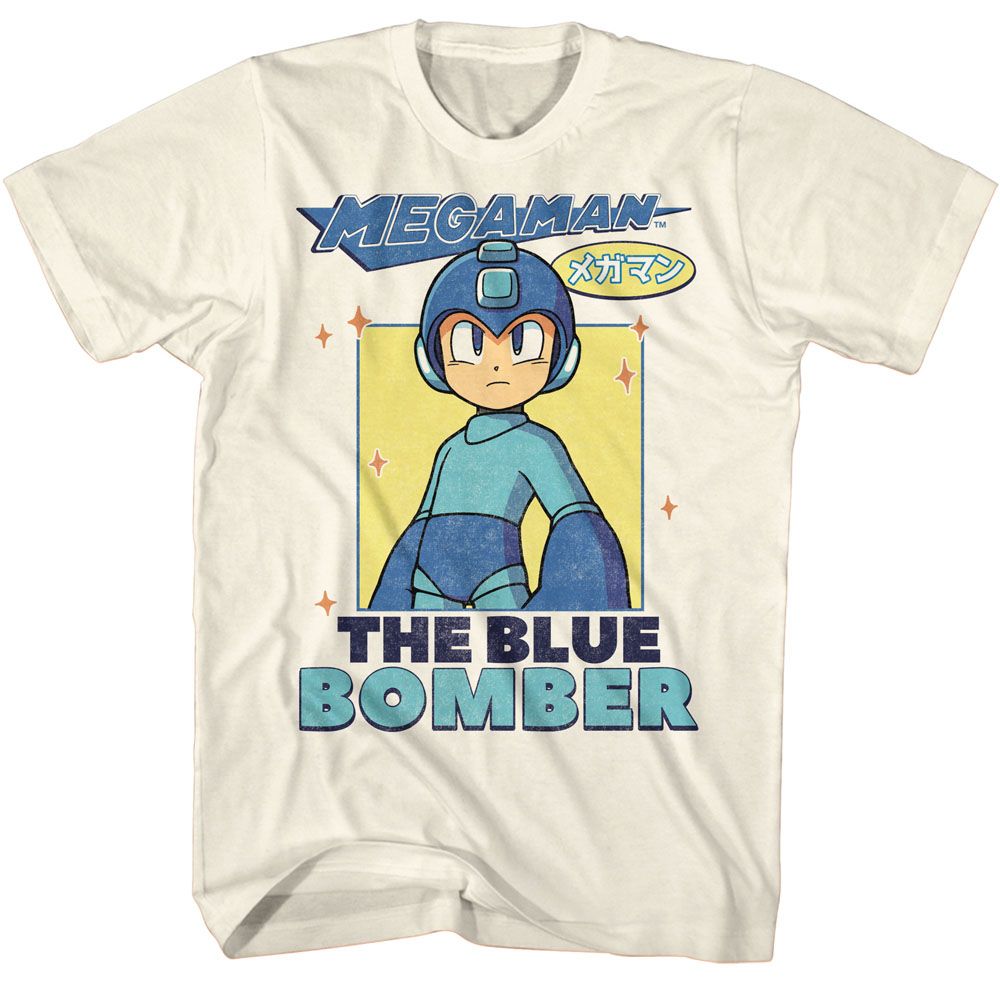 Mega Man - The Blue Bomber - Short Sleeve - Adult - T-Shirt