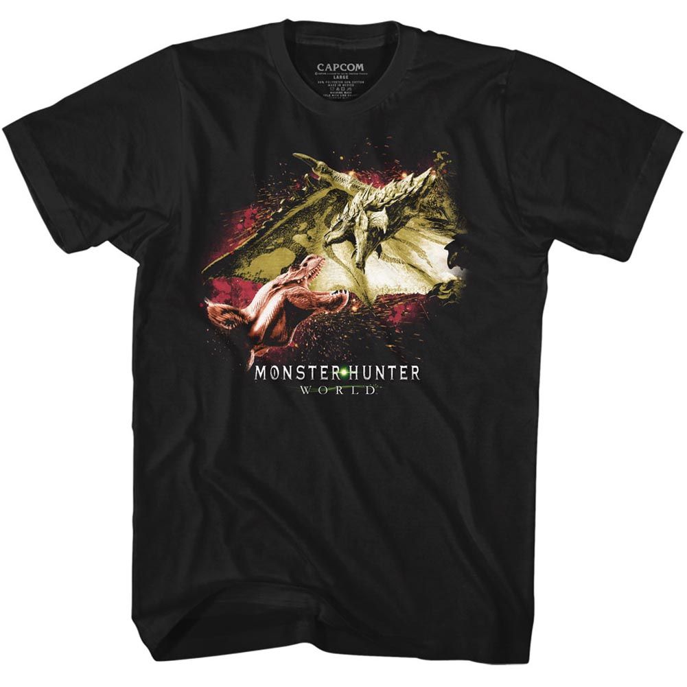 Monster Hunter - Face Off - Short Sleeve - Adult - T-Shirt