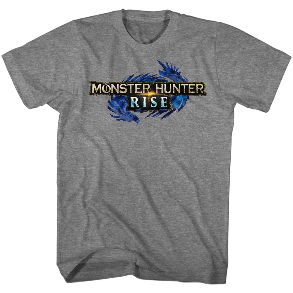 Monster Hunter - Rise Logo - Short Sleeve - Heather - Adult - T-Shirt
