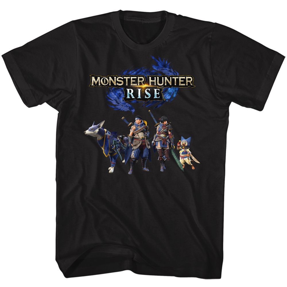 Monster Hunter - The Whole Crew - Short Sleeve - Adult - T-Shirt