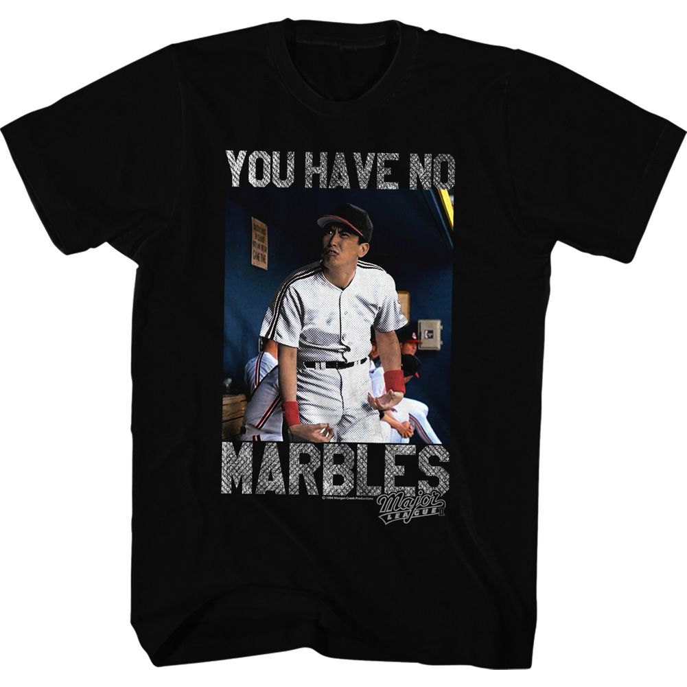 Major League - No Marbles - Short Sleeve - Adult - T-Shirt