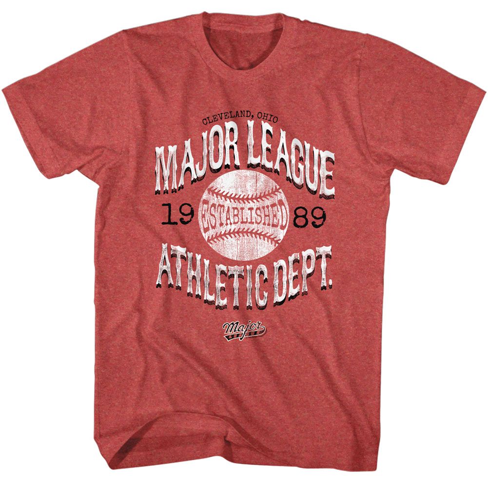 Major League - Vintage Major League - Short Sleeve - Heather - Adult - T-Shirt