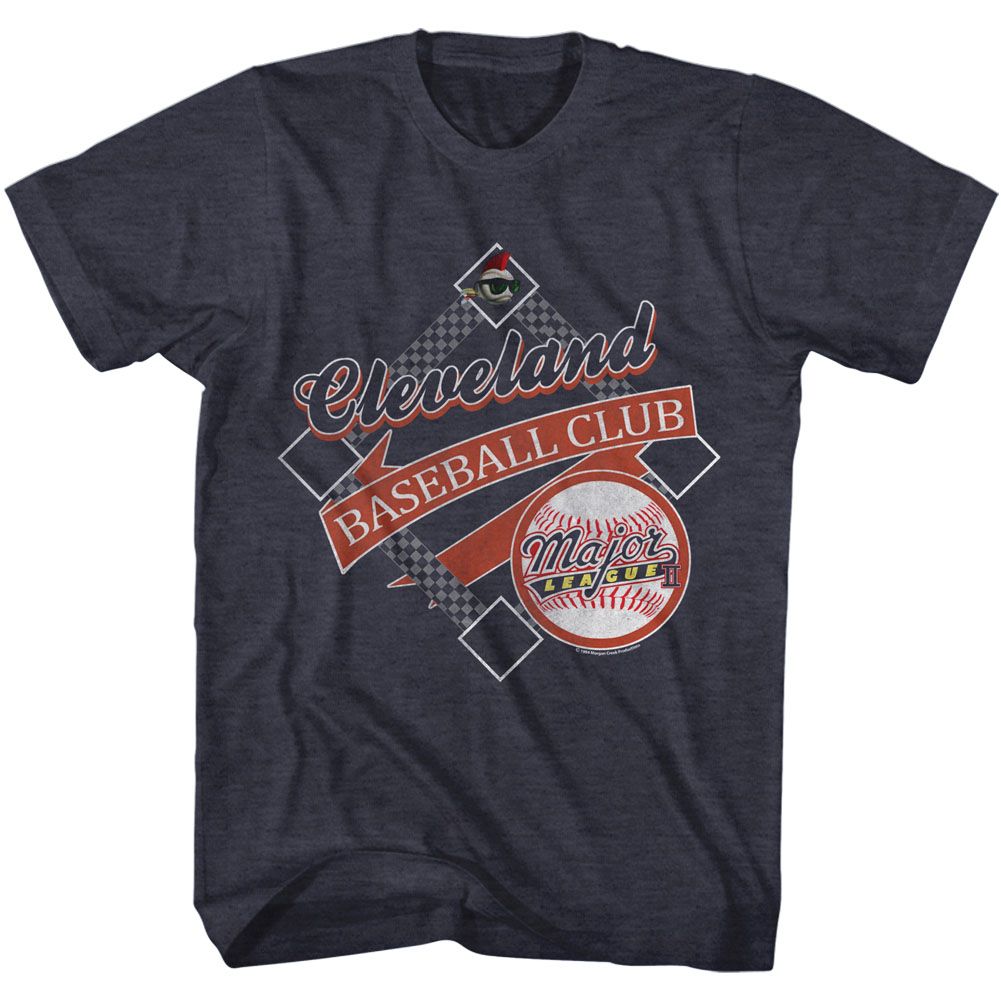 Major League - Baseball Club - Short Sleeve - Heather - Adult - T-Shirt