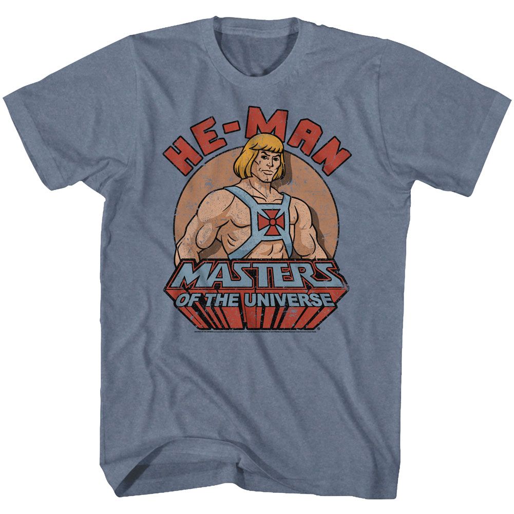 Masters Of The Universe - Featuring He-Man - Short Sleeve - Heather - Adult - T-Shirt