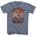 Masters Of The Universe - Featuring He-Man - Short Sleeve - Heather - Adult - T-Shirt