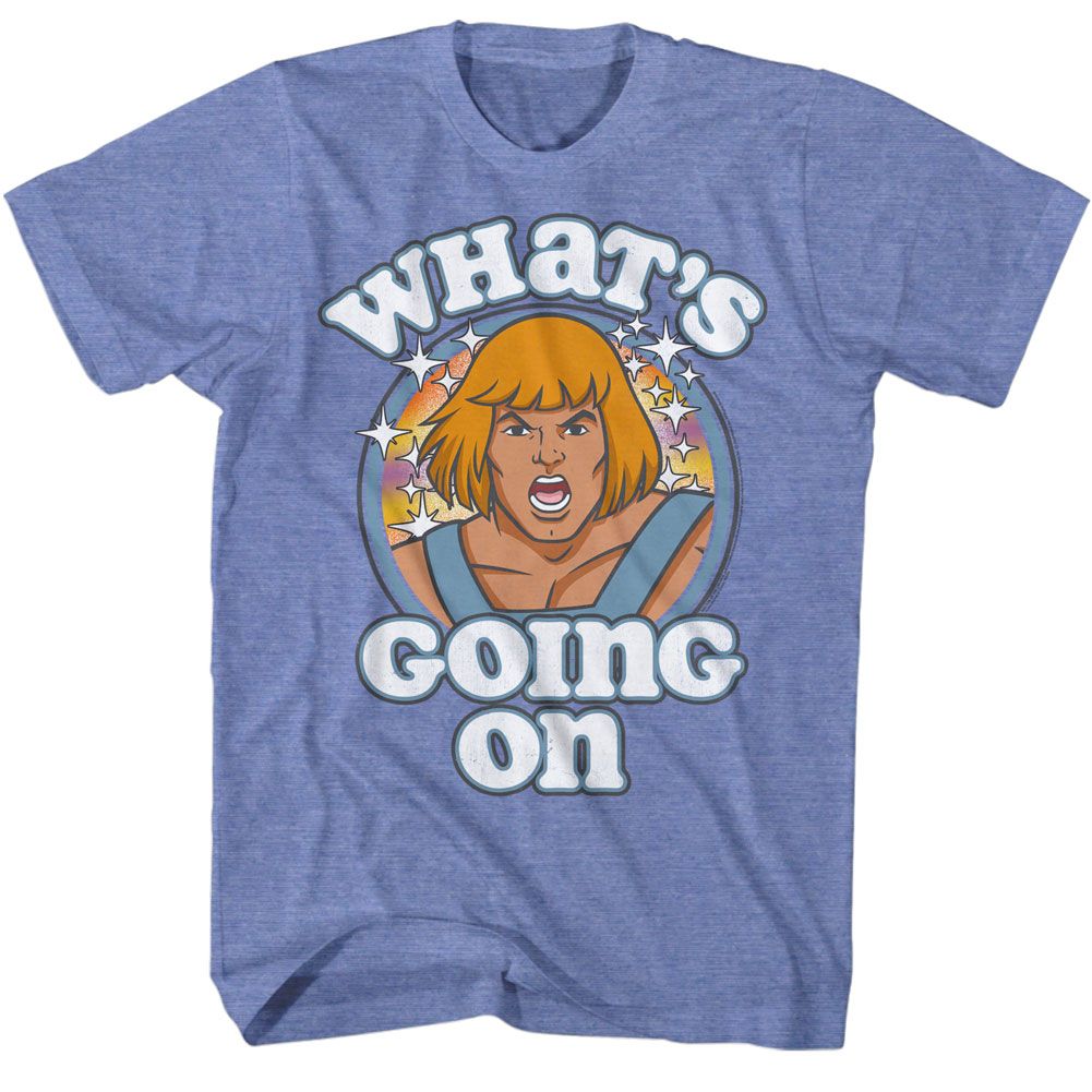 Masters Of The Universe - Whats Going On - Short Sleeve - Heather - Adult - T-Shirt