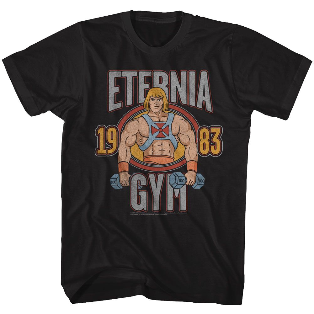 Masters Of The Universe - He-Man Gym - Short Sleeve - Adult - T-Shirt