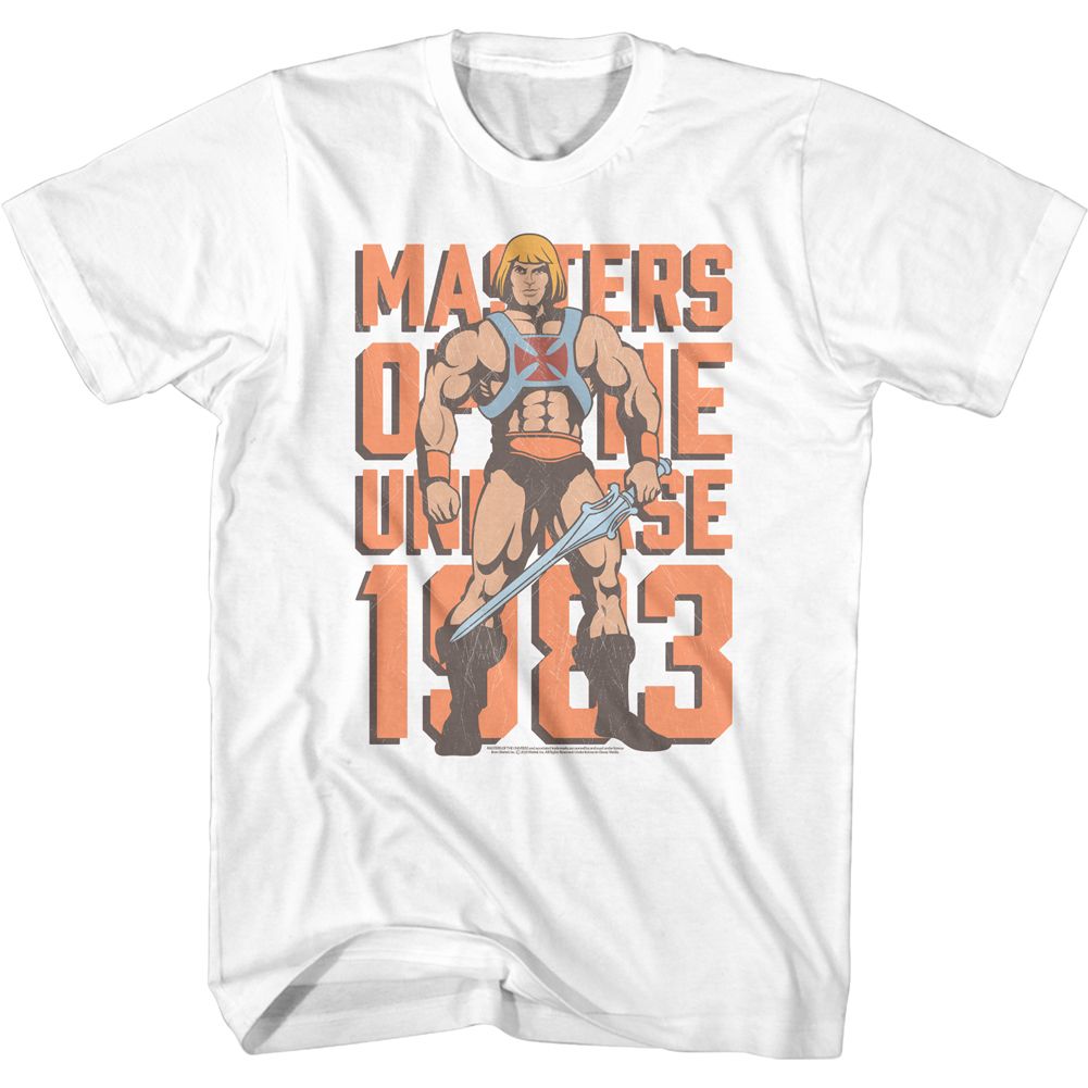 Masters Of The Universe - M.O.T.U. 1983 - Short Sleeve - Adult - T-Shirt