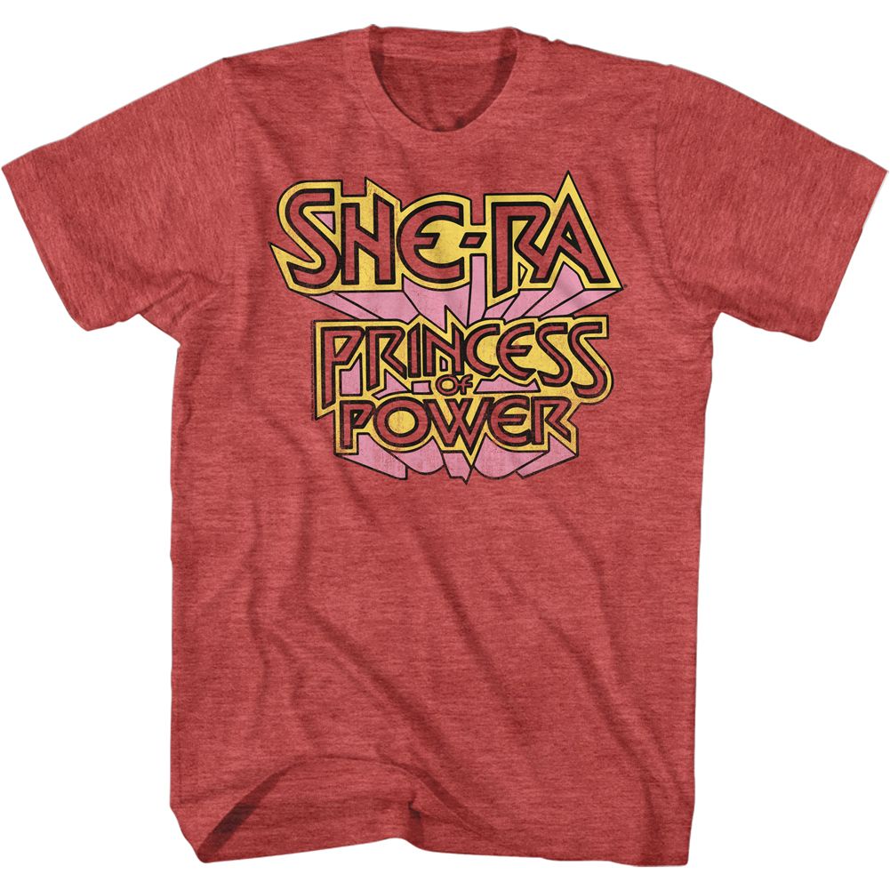 Masters Of The Universe - Shera Logo - Short Sleeve - Heather - Adult - T-Shirt