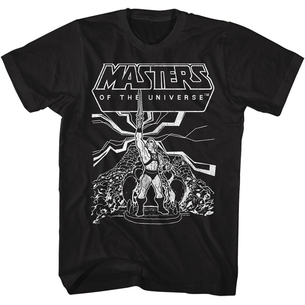 Masters Of The Universe - He-Man Castle - Short Sleeve - Adult - T-Shirt