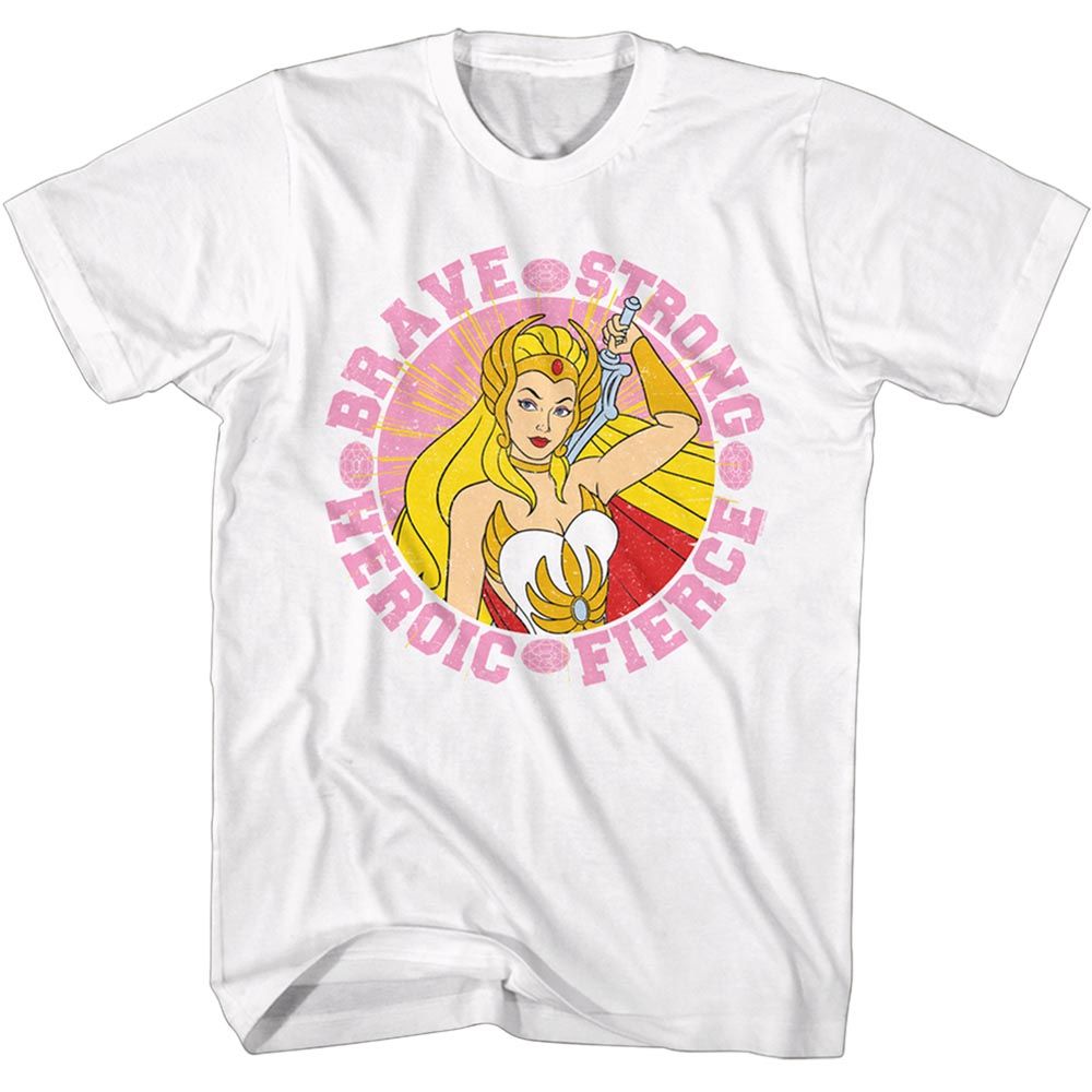 Masters Of The Universe - MOTU She-Ra Brave & Strong - Short Sleeve - Adult - T-Shirt