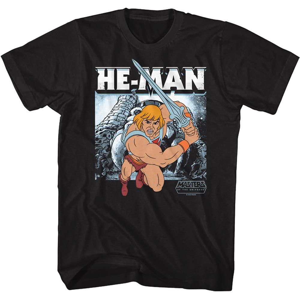 Masters Of The Universe - MOTU He-Man Charging - Short Sleeve - Adult - T-Shirt