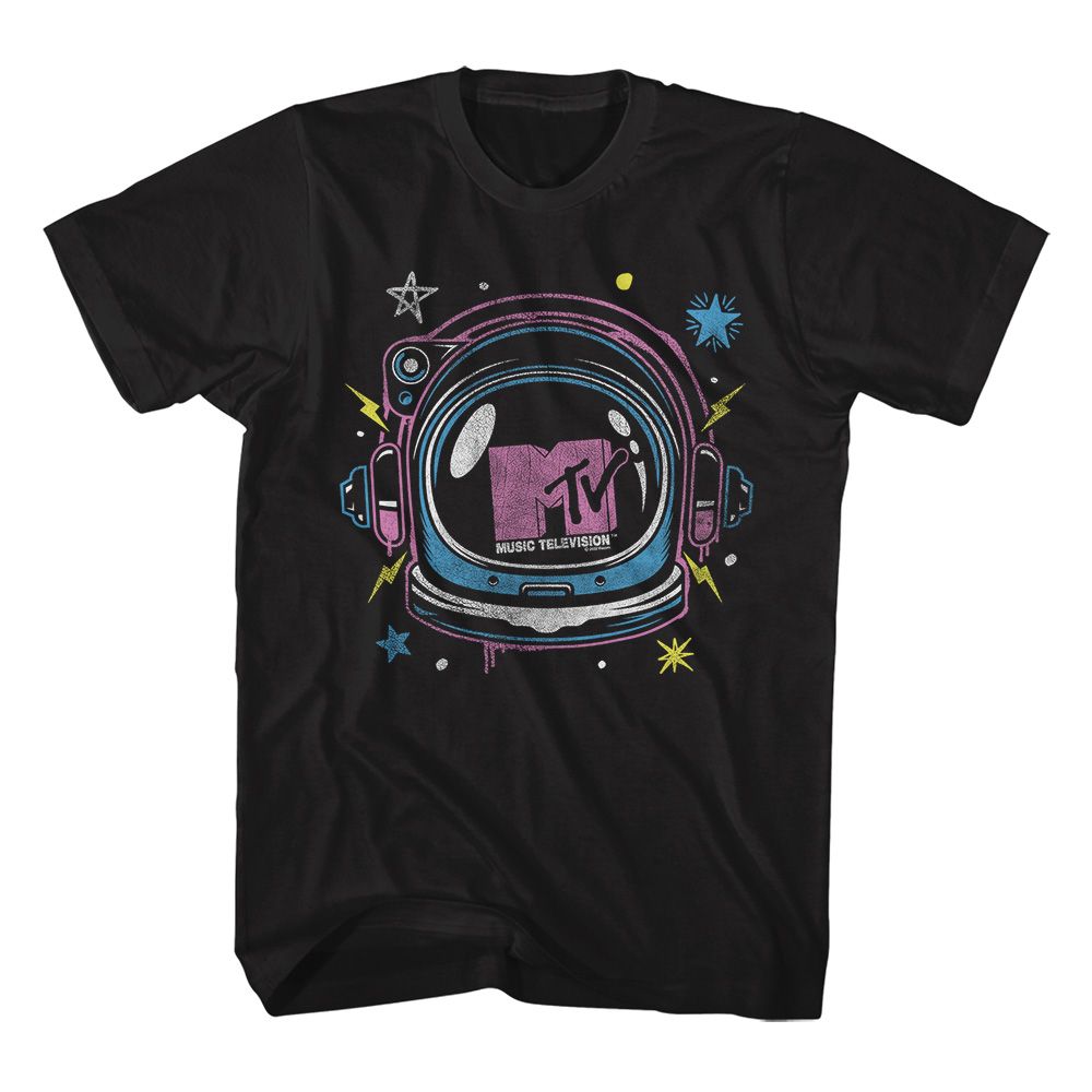 MTV - Space Helmet - Short Sleeve - Adult - T-Shirt