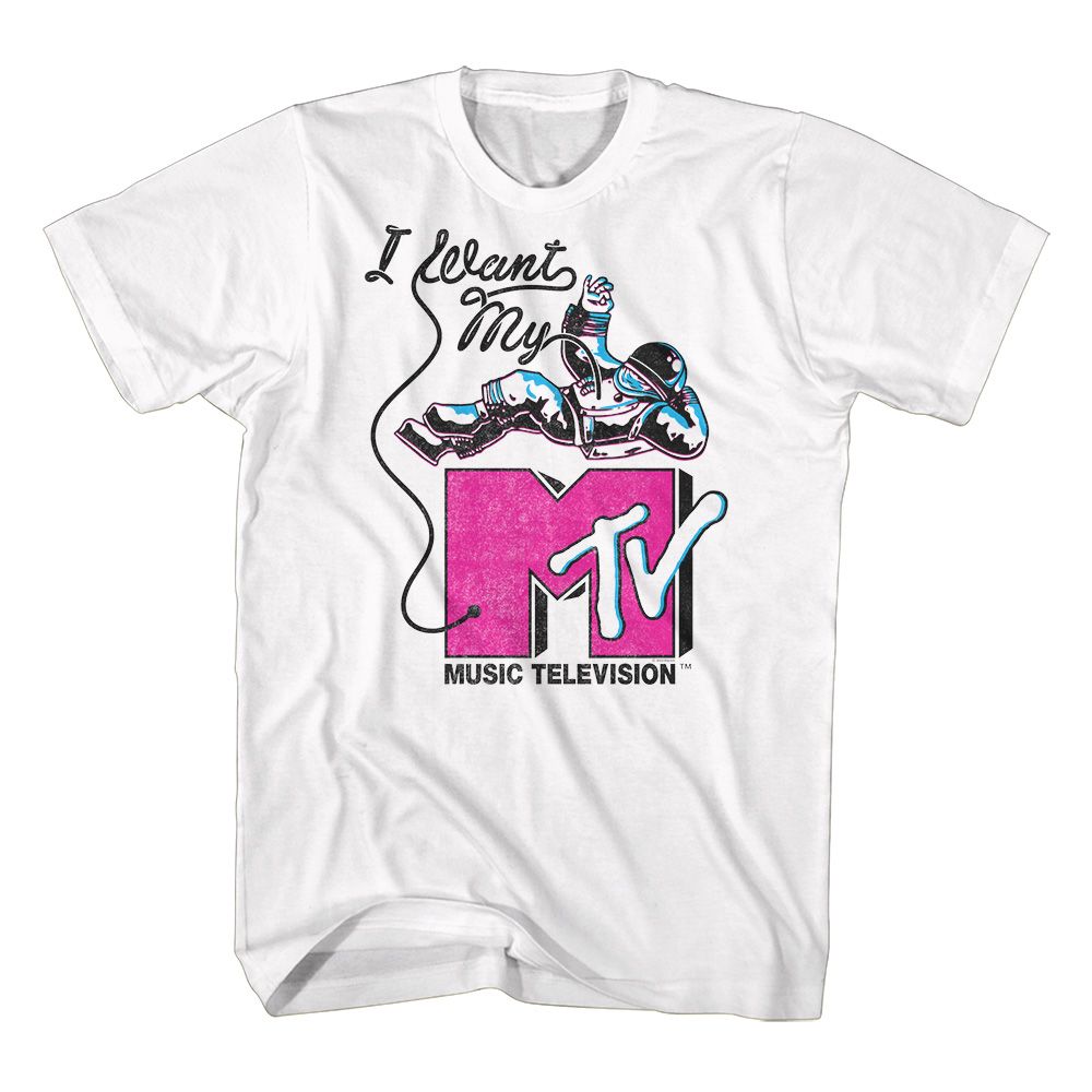 MTV - I Want My Astronaut - Short Sleeve - Adult - T-Shirt