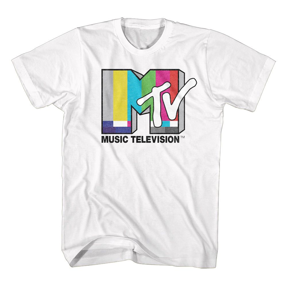 MTV - Test Card Logo - Short Sleeve - Adult - T-Shirt