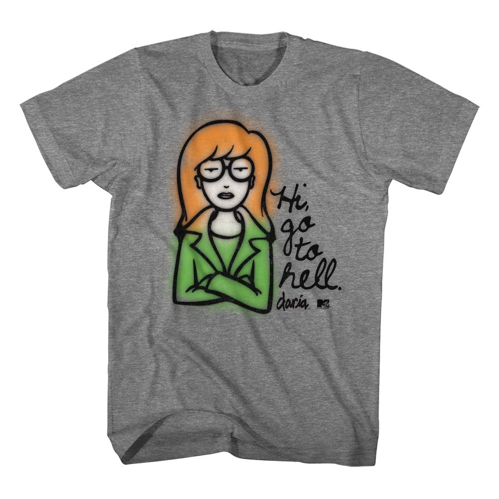 MTV - Hi Go To - Short Sleeve - Heather - Adult - T-Shirt