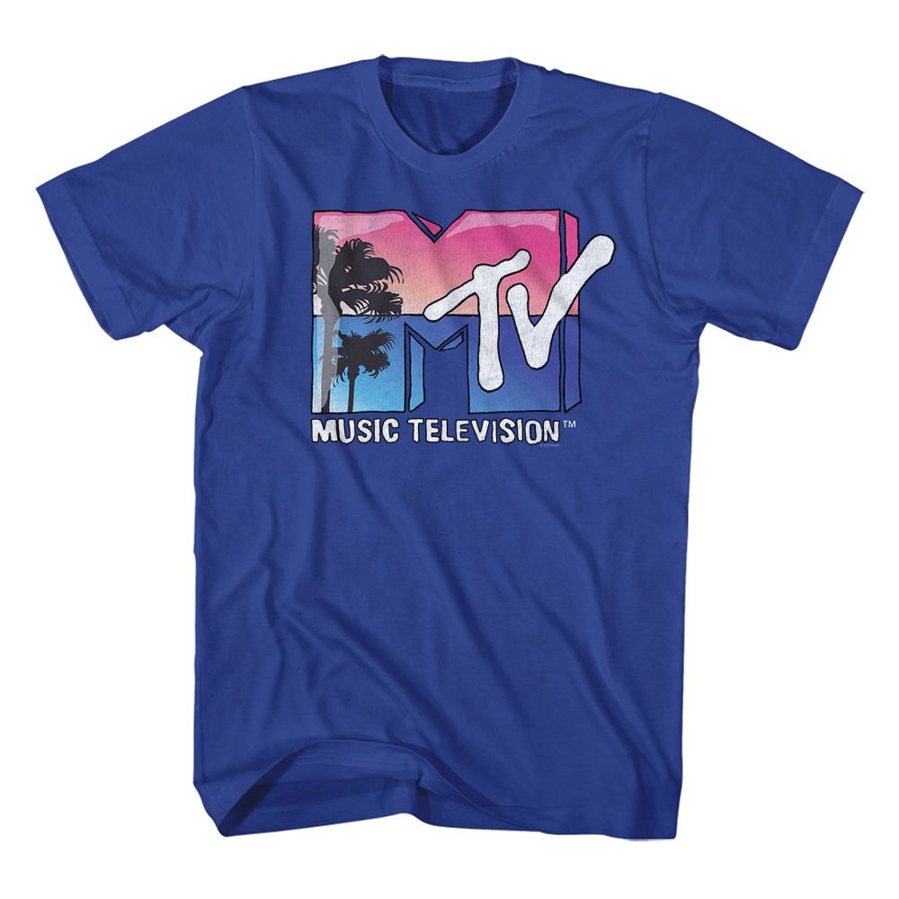 MTV - Beach Logo - Short Sleeve - Adult - T-Shirt