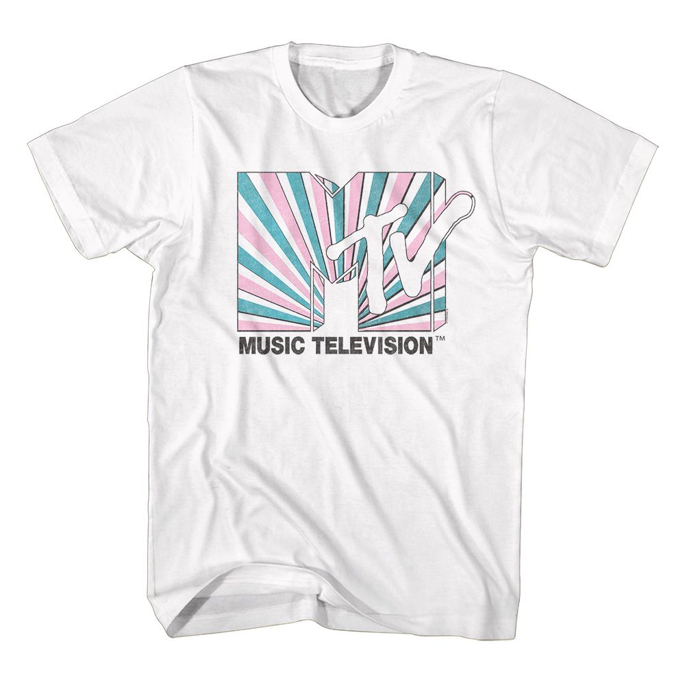 MTV - Stripes - Short Sleeve - Adult - T-Shirt