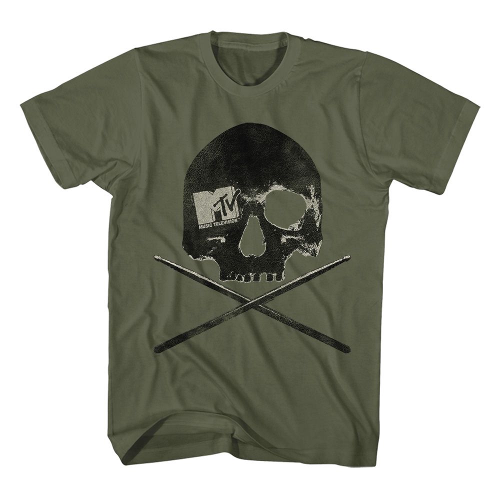 MTV - Skulls & Sticks - Short Sleeve - Adult - T-Shirt