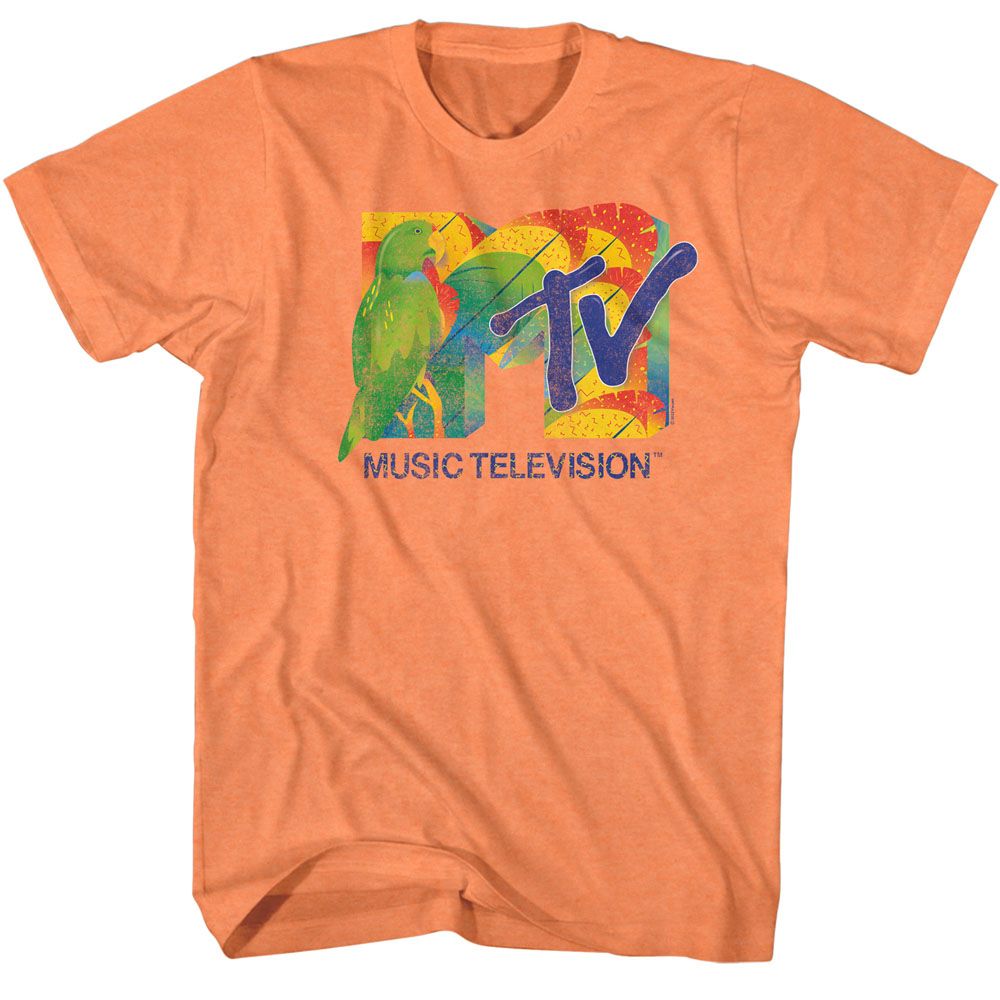 MTV - Parrot - Short Sleeve - Heather - Adult - T-Shirt
