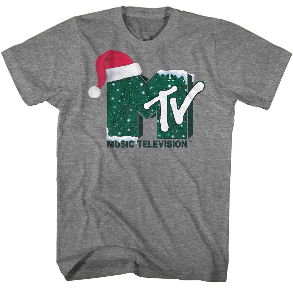 MTV - Santa Hat - Short Sleeve - Adult - T-Shirt